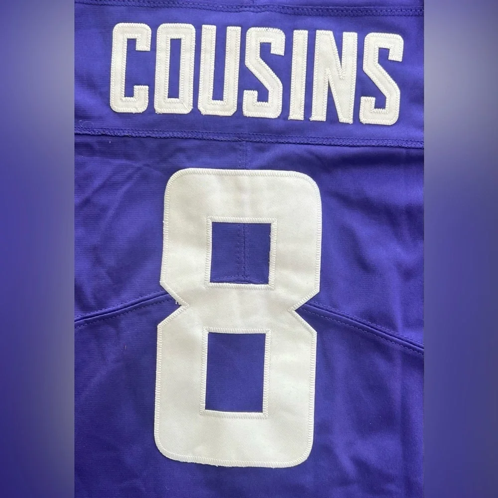 Kirk Cousins Minnesota Vikings New (NWT) Nike Football Jersey